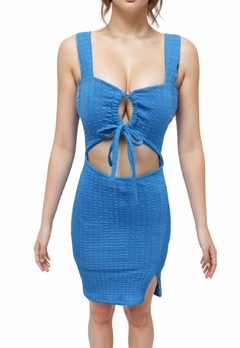 Vestido Feminino Texturizado Short Saia na internet