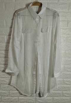 Saida De Praia Estilo Camisa - comprar online