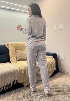 Pijama Americano Feminino Longo Conforto e Estilo para Suas Noites