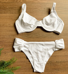 Biquíni Plus Size Texturizado Aro S bojo Calcinha BomBom - comprar online
