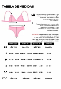 Biquíni Aro sem Bojo calcinha Fio Duplo Canelado Lindo - comprar online