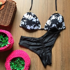 Biquíni Meia Taça Estampado Calcinha Asa Delta Empina Bumbum na internet