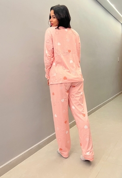 Pijama Americano Feminino Longo Conforto e Estilo para Suas Noites - Multmix