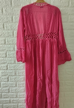 Saida De Praia Manga Longa Estilo Vestidos - comprar online