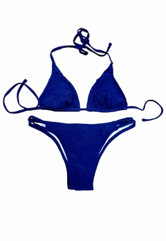 Biquíni Feminino Cortininha Rendado Com Calcinha Com 2 Tiras - Multmix