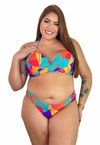 Biquíni Feminino Plus Size Sutiã Trançado Calcinha BomBom
