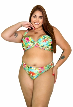 Biquíni Feminino Plus Size Sutiã Trançado Calcinha BomBom - comprar online