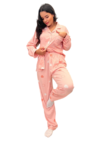 Pijama Americano Feminino Longo Conforto e Estilo para Suas Noites