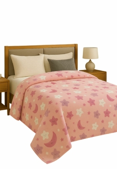 Coberta Mantinha Estampada 1,80 x 2,00m – Diversas Estampas e Cores - Multmix