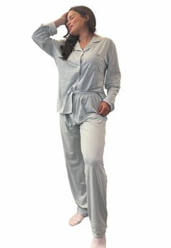 Pijama Americano Feminino Longo Conforto para Suas Noites - loja online