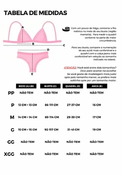 Biquíni Feminino Aro Sem Bojo Texturizado Calcinha Fio Duplo e Tiras Laterais - comprar online