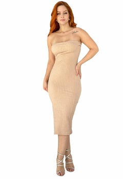 Imagem do Vestido Feminino Tomara que Caia Com Bojo