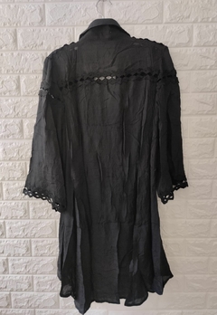 Saida De Praia Estilo Chemise na internet