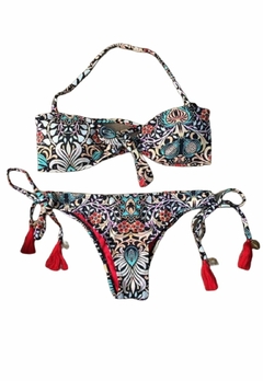 Biquíni Feminino Meia Taça Abertura Frontal e Calcinha Ajuste Lateral - comprar online