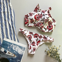 Biquíni Feminino Cropped Com Bojo Com Calcinha Dupla Face - Multmix