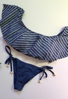 Biquíni Feminino Ciganinha Calcinha Amarra Lateral e Empina Bumbum - Multmix