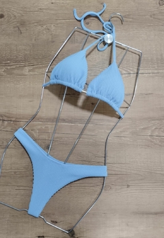 Biquíni Feminino Texturizado Cortininha Asa Delta Fio Dental - loja online