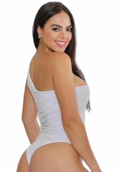 Body Feminino Um ombro só, com Fecho em Baixo !