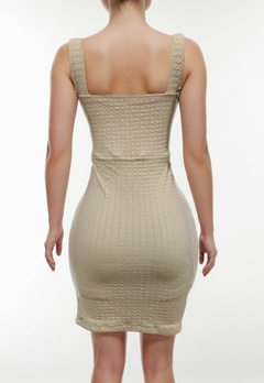 Imagem do Vestido Feminino Texturizado Short Saia