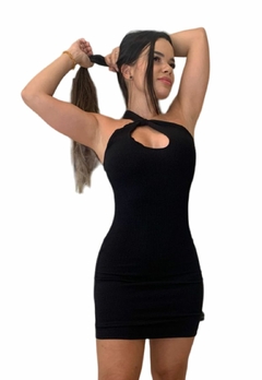Vestido Feminino Cropped Com Decote Sem Bojo Modelo Curto - comprar online