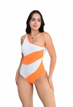 Imagem do Body Feminino Sem Bojo Ombro Único com Fecho em Baixo !