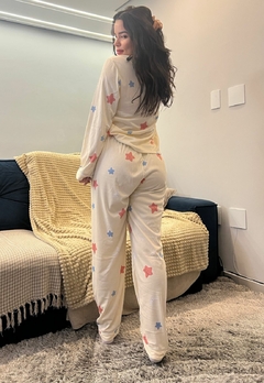 Pijama Americano Feminino Longo Conforto e Estilo para Suas Noites