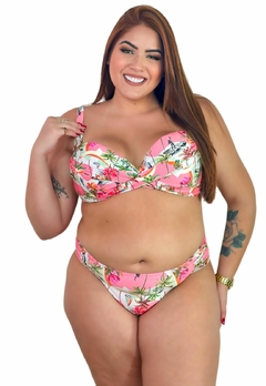 Biquíni Feminino Plus Size Sutiã Trançado Calcinha BomBom - loja online
