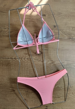 Biquíni Meia Taça Bordado Com Calcinha Tanga - loja online
