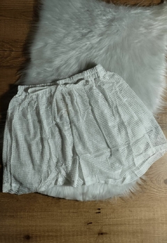 Short De Renda Saida De Praia