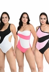 Kit com 3 Body Femininos Multicolor