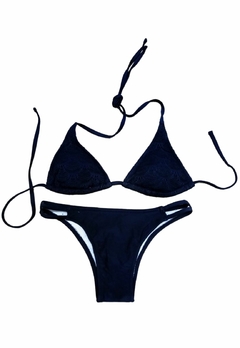 Biquíni Feminino Cortininha Rendado Com Calcinha Com 2 Tiras - comprar online