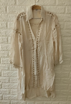 Saida De Praia Estilo Chemise - Multmix