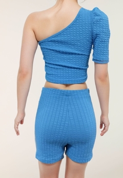 Conjunto Feminino Mula Manca Com Bojo e Short Saia