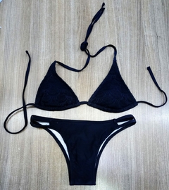 Biquíni Feminino Cortininha Rendado Com Calcinha Com 2 Tiras - comprar online