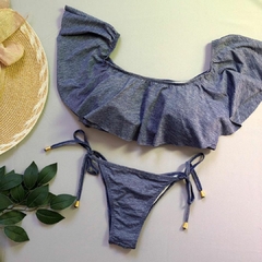 Biquíni Feminino Ciganinha com Calcinha Levanta Bumbum e Amara Lateral - loja online