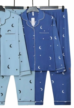 Pijama Americano Feminino Longo Conforto para Suas Noites - Multmix
