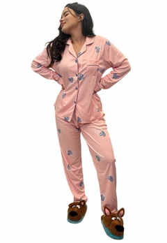Pijama Americano Feminino Longo Conforto e Estilo para Suas Noites