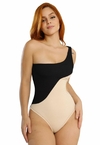 Body Feminino Com Uma Alça Canelado e Fecho em Baixo !