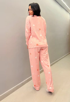 Pijama Americano Feminino Longo Conforto para Suas Noites - Multmix