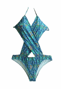 Maiô Feminino Sem Bojo Frontal Trançado Engana Mamãe - Multmix