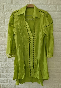 Saida De Praia Estilo Chemise - loja online