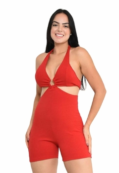 Macaquinho Feminino Com Bojo Modelo Shortinho - loja online