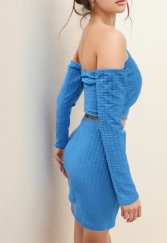 Conjunto Feminino Ciganinha Com Bojo Manga Longa na internet