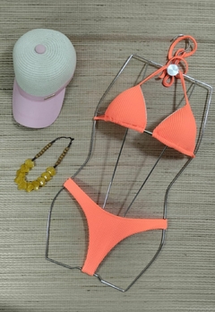 Biquíni Feminino Texturizado Cortininha Asa Delta Fio Dental - comprar online