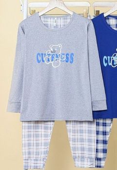 Pijama Infantil - Juvenil Masculino Conjunto Calça e Camisa - comprar online