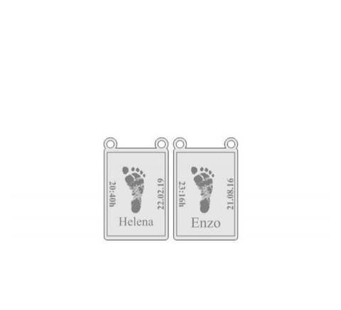 ESCAPULÁRIO 2 PEZINHOS