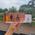 Placa de Identificação Personalizada Dupla Camada em Acrílico 30x10cm com Sua Logo Modelo Safira H – Impressão UV de Alta Qualidade - comprar online