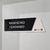 Placa de Identificação Personalizada Dupla Camada em Acrílico 30x10cm com Sua Logo Modelo Topazio – Impressão UV de Alta Qualidade - 3K Garagem Criativa