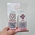 Placa Personalizada em Acrílico Espelhado com Sua Logo e 2 QR Codes – Impressão UV Premium na internet