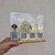 Placa Personalizada em Acrílico Espelhado com Sua Logo e 4 QR Codes na internet